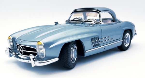 M283 Mercedes-Benz 300 SL (W198) Hardtop, blue 1:18
